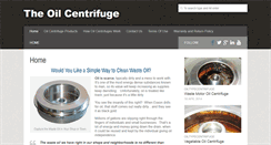 Desktop Screenshot of filteroilcentrifuge.com